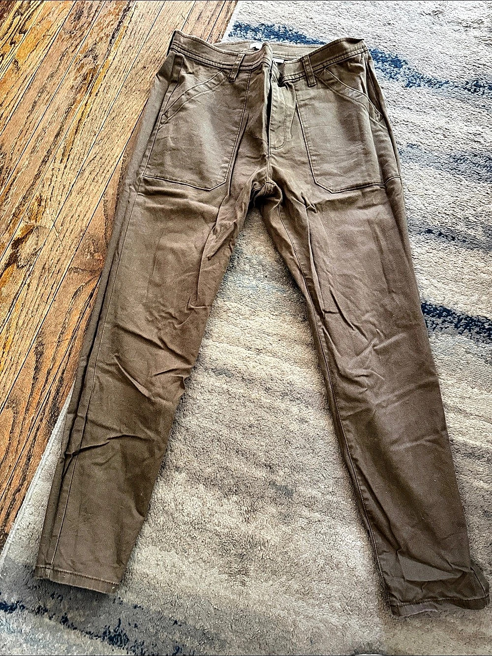 J.Crew Straight Leg Pants in Brown Waist 29